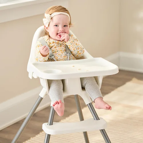 Miniatura 5 de Regalo My Chair - Silla alta 2 en 1 para bebé y asiento elevador de viaje portátil, silla alta para bebés y niños pequeños, asiento elevador
