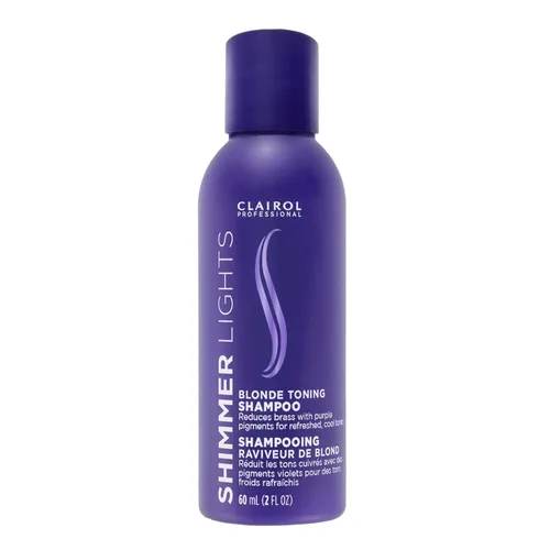 Miniatura 14 de Clairol Professional Shimmer Lights Purple Shampoo fl. Oz Neutraliza los tonos latones y amarillos para cabello rubio y gris plateado con reflejos
