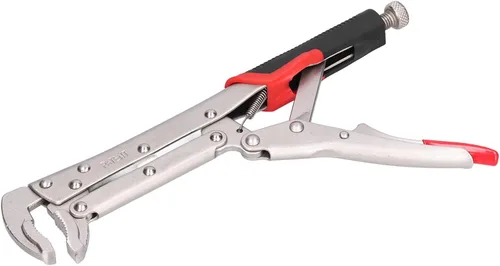 Miniatura 6 de Alicates de bloqueo extendidos, agarre de mandíbula curvado extra largo de 80 grados para carpintería, herramientas manuales para agarrar, sujetar