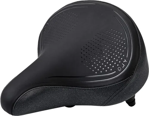 YLG Asiento de bicicleta cómodo de gran tamaño para ciclista casual | Sillín de bicicleta grande, amortiguación firme, para mujeres y hombres, para