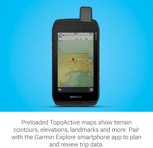 Miniatura 3 de Garmin Montana 710 - Navegador de mano GPS resistente Pantalla táctil grande de 5 pulgadas compatible con guantes, imágenes satelitales, mapas