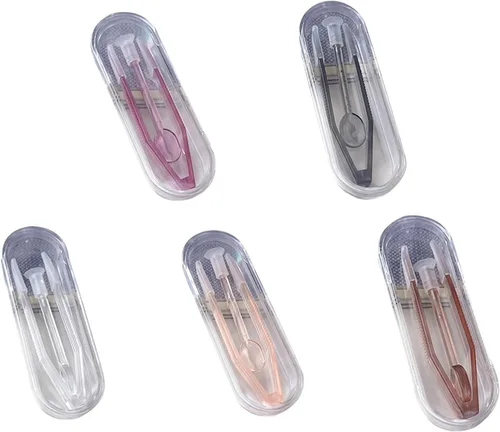 Miniatura 2 de Práctico juego de herramientas de inserción y extracción de lentes de contacto, suministros de equipo práctico para estudiantes, trabajadores