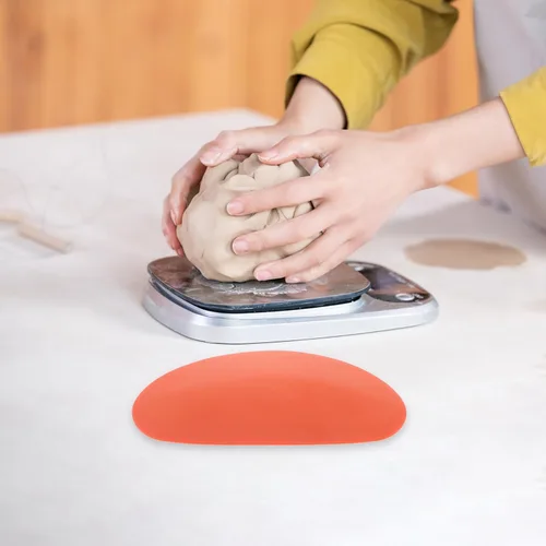 Miniatura 8 de EXCEART Costillas suaves para cerámica, herramientas de cerámica de silicona suave para hacer manualidades suaves y formas mientras se eliminan