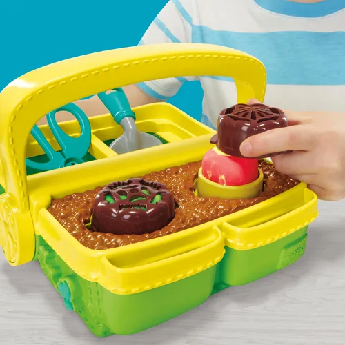 Miniatura 12 de Play-Doh Juego de juguetes de jardín de flores florecientes, juego de simulación de naturaleza, artes y manualidades para niños, regalos de relleno