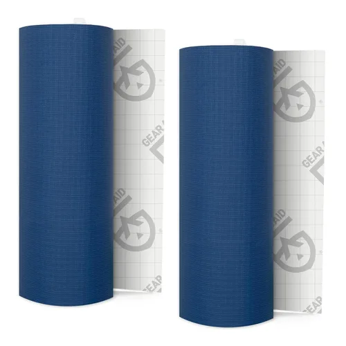 Miniatura 14 de GEAR AID - Cinta adhesiva resistente para reparación de tela y vinilo Tenacious, 3 x 20 pulgadas, color verde OD, reparación rápida de agujeros