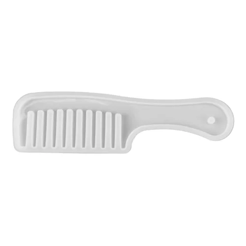 Miniatura 8 de Peine de resina de fundición de resina translúcida de dientes anchos para el cabello, juego de 3 piezas para hacer joyas de bricolaje