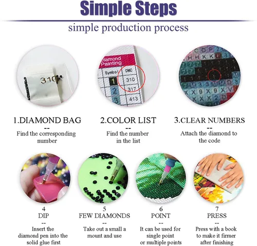 Miniatura 6 de pchmcu Paquete de 3 Kits de Pintura de Diamantes Galaxia para Adultos, Pintura de Arte de Diamantes 5D, Bricolaje Taladro Completo Cristal Estrás