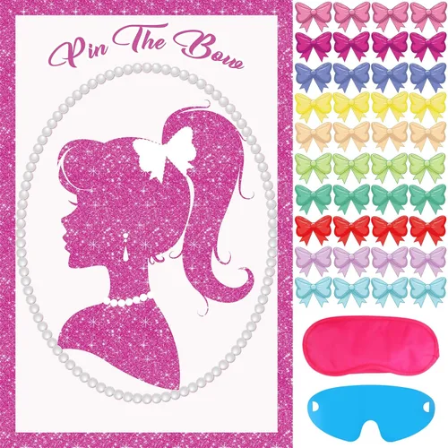 Miniatura 22 de Juego de fiesta de Hooqict Pin The Hat On The Cat para gatos, juegos de fiesta de cumpleaños de gato para niños, suministros de fiesta de cumpleaños