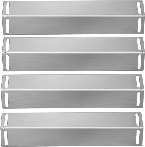Miniatura 8 de Placas de calor para parrilla de 16 1/2 pulgadas, cubiertas de quemador, piezas de repuesto para parrilla de gas de barbacoa, tienda de calor para 3