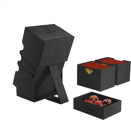 Miniatura 4 de Gamegenic Stronghold 200+ XL - Caja de cubierta convertible Almacenamiento de cartas de doble funda Protector de juego de cartas con cajón