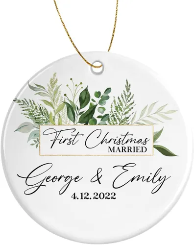 Miniatura 17 de Personalized Christmas Ornament Weddding 2023 Christmas Ornaments Customized Decor Gifts Friendship Add a Touch of Love to Your Christmas