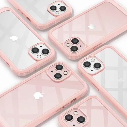 Miniatura 411 de Diaclara Funda diseñada para iPhone 16, mejorada [protección completa de la cámara], carcasa resistente de cuerpo completo con protector de pantalla