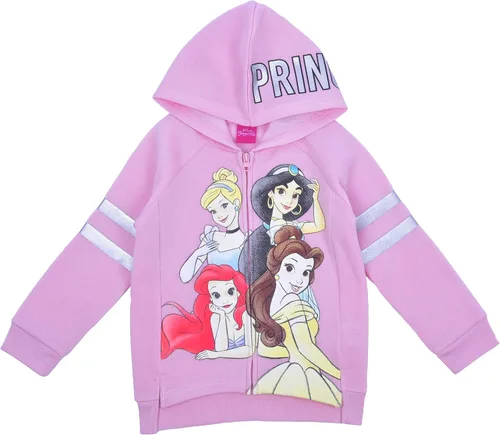Miniatura 2 de Disney Princess - Conjunto de 2 piezas con capucha y manga larga para niñas pequeñas y niños pequeños Gris