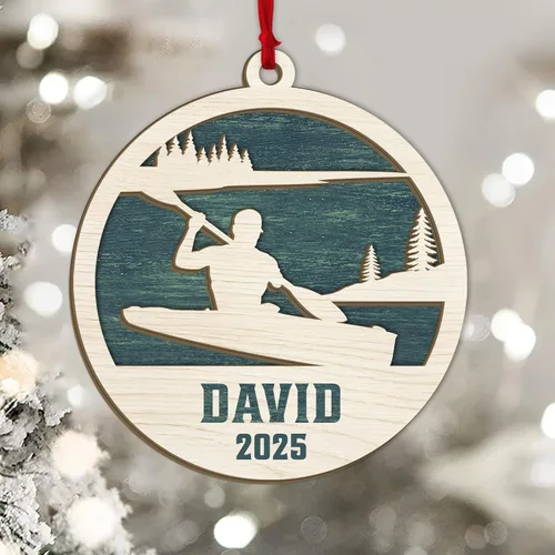 Miniatura 27 de Adorno personalizado de zapatillas de punta de ballet – Adorno de nombre de bailarín personalizado, adorno de madera cortado en capas de ballet
