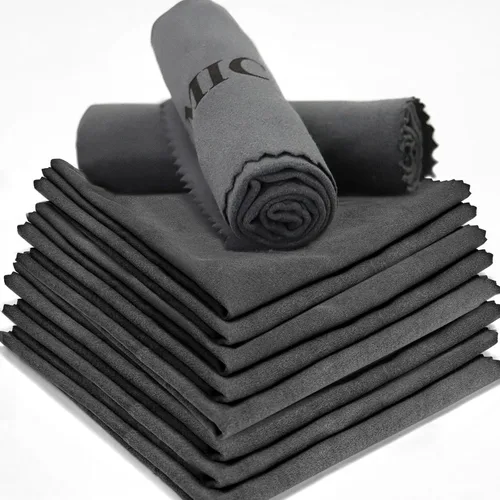 Paño de silicona para pistola de 12 x 12 pulgadas, paño de limpieza de pistola sin pelusas, toallitas de limpieza de pistola con trapos de limpieza