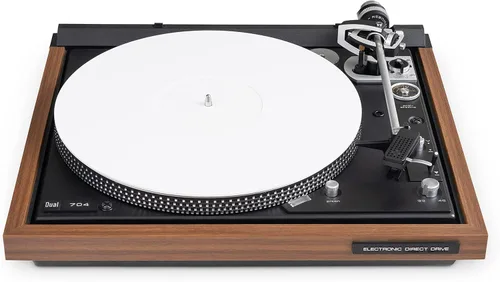 Miniatura 8 de Break Tradition Tapete acrílico para tocadiscos – Accesorios de discos de vinilo para tocadiscos LP – Alfombrilla giratoria premium para reducir