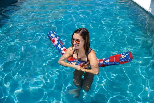 Miniatura 2 de Wow Sports Fideos florales inflables - para piscinas y lagos - Flotador auxiliar para niños y adultos - Accesorio de fiesta