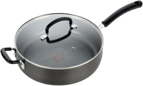 Miniatura 12 de T-fal - Sartén antiadherente de titanio con tapa segura para lavavajillas