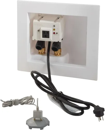 Miniatura 9 de Watts Serie A2C-SC Intelliflow 1/2" Válvula inteligente de cierre de agua para lavadora con sensor de fuga, adaptadores de entrada, sin caja