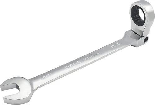 Miniatura 13 de Llave combinada de trinquete de cabeza flexible de 3/4 pulgadas SAE 72 dientes de 12 puntos de trinquete de caja de trinquete y herramientas
