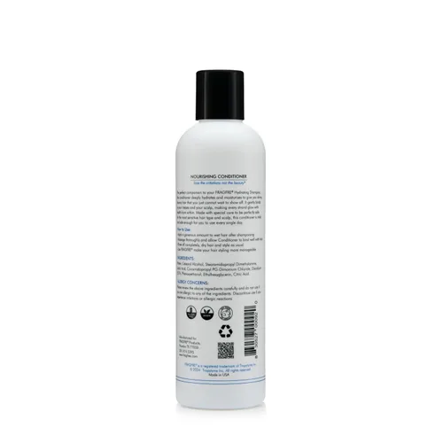Miniatura 3 de Acondicionador sin fragancia de 8 onzas – Sin parabenos hipoalergénico – Acondicionador para el cabello para pieles sensibles – Acondicionamiento