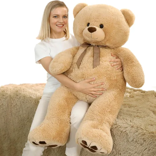 Miniatura 8 de Tezituor Paquete de 3 osos de peluche a granel de 14 pulgadas para niños, osos de peluche pequeños a granel para decoración de baby shower, Navidad
