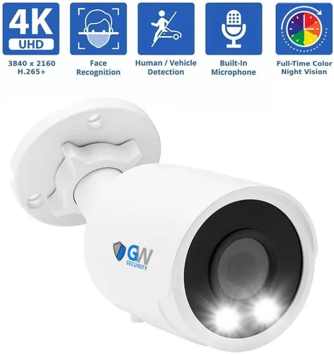 Miniatura 2 de GW Security - Sistema de cámara de seguridad PoE AcuSearch de 32 canales 12MP NVR UltraHD 4K (3840x2160), con 16 balas y 16 domos 4K (8MP), cámara
