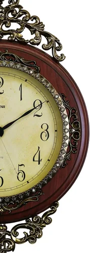 Miniatura 4 de Reloj de pared de péndulo adornado estilo victoriano
