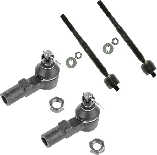 Miniatura 24 de TRQ Juego de barras de acoplamiento delanteras interiores y exteriores de 4 piezas compatible con Jeep Cherokee 1991-2001 y Comanche 91-92