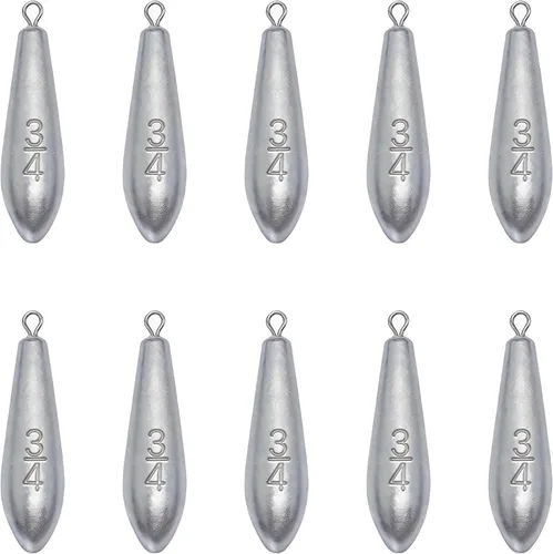 Miniatura 17 de Pesas de pesca Drop Shot Sinkers para pesca de agua dulce en agua salada