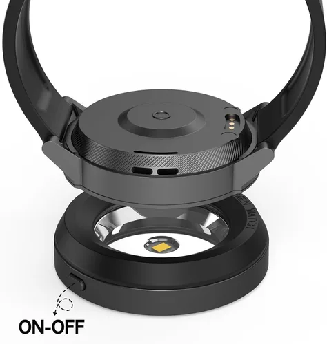 Miniatura 2 de Cargador rápido para reloj solar, base de metal, 9 horas de tiempo apagado, disipación rápida de calor, cargador portátil de energía solar, adecuado