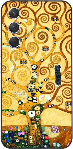 Miniatura 38 de Berkin Arts Wassily Kandinsky - Funda de silicona compatible con Samsung Galaxy A52 5G 4G/A52S 5G, color campo colorido Moongate (varios círculos)