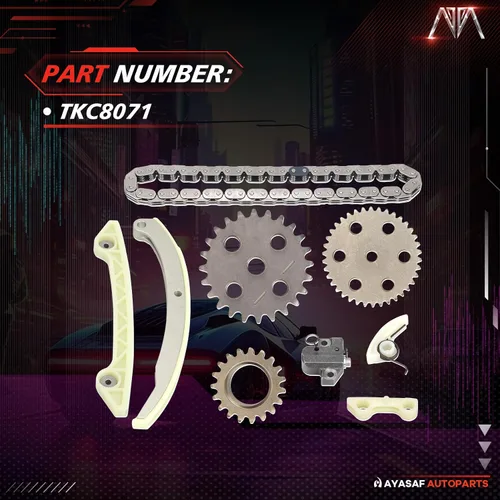 Miniatura 3 de Kit de cadena de distribución del motor para Ford Focus 2004-2013 2.0L L4, para Mazda 3 2004-2013 2.0L L4