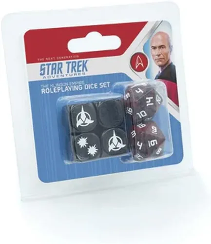 Miniatura 6 de Modiphius Entertainment Star Trek Adventures: Captain Kirk's Tunic Dice – Juego de dados de 6 piezas, color verde (MUH052045)