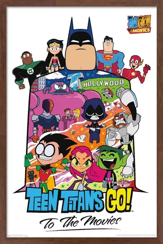 Miniatura 16 de Trends International DC Comics Movie Teen Titans Go! To The Movies - Póster de pared de collage, 22.4 pulgadas de largo x 14.7 pulgadas, versión