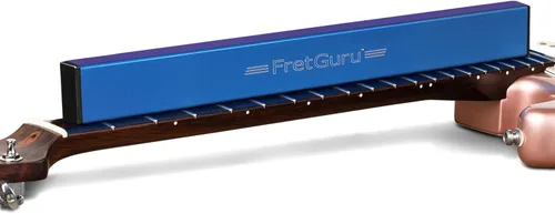 Miniatura 14 de FretGuru Haz de Lijado Nivelador de Trastes – (10" ~ 250mm) Archivo nivelador profesional para luthier de guitarra incluye papel de lija de 100