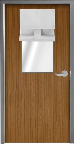 Miniatura 57 de WdFour Cortinas de puerta francesa con tacto sedoso, aislamiento térmico, reducción de ruido, cortinas opacas para puerta de vidrio y oficina