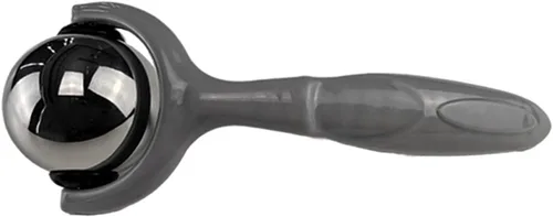Pelota de masaje con rodillo, mango ergonómico, temperatura de compresión fría y cálida, acero inoxidable, alivio del dolor muscular, cuerpo,