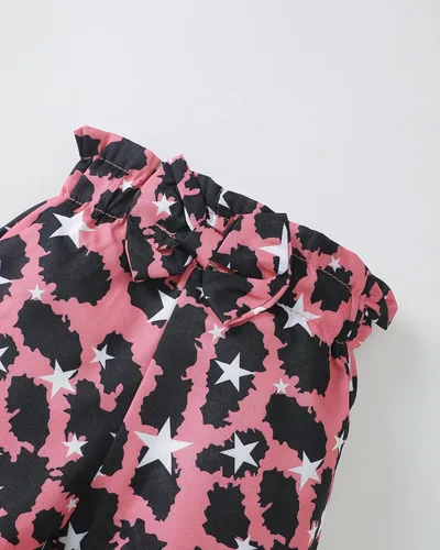 Miniatura 40 de Renotemy Conjunto de ropa para bebé recién nacida, mameluco con volantes, pantalones florales, lindo conjunto de ropa para bebé niña