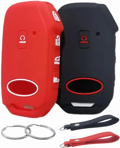 REPROTECTING Funda de goma de silicona para llavero compatible con Kia Cadenza Forte Forte5 K5 NIRO Rio Seltos Sorento Soul Sportage Stinger