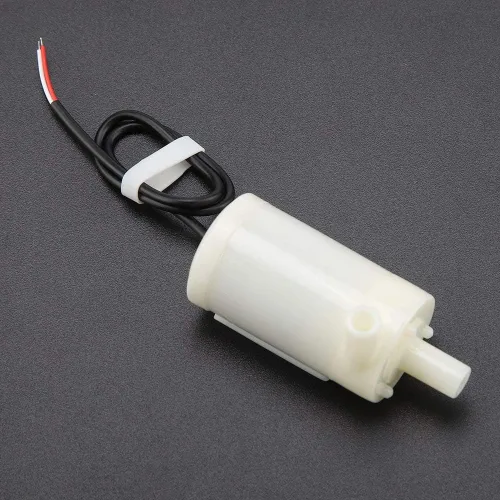 Miniatura 5 de Bomba de agua micro sumergible, bomba de fuente DC 3V/5V/6V, mini bomba de agua sumergible, anfibio horizontal de bajo ruido para exteriores pequeña
