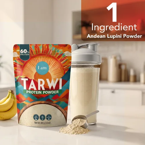Miniatura 4 de It's Good Energy Tarwi Bean (Chocho) Proteína en polvo – Proteína vegana a base de plantas Rico en fibra de superalimentos, sin lácteos, bajo