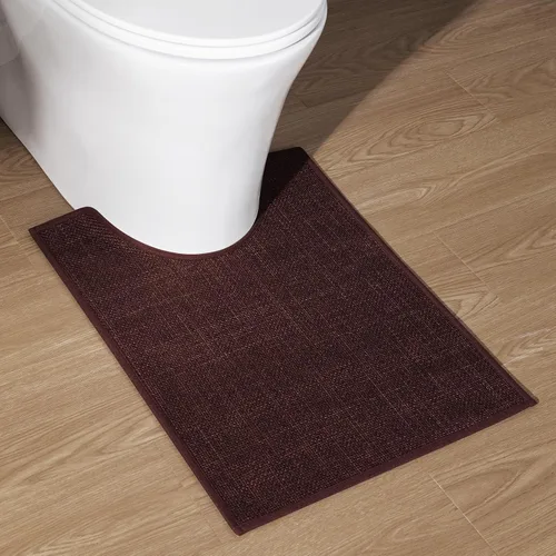 Miniatura 105 de chakme Alfombras de Baño 24x17, Alfombra de Baño Ultra Delgada Antideslizante Pequeña de Secado Rápido Absorbente para Piso de Baño