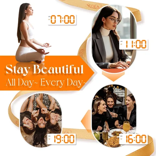 Miniatura 7 de Sunny Hair - Extensiones de cabello humano rubio U-tip, extensiones de cabello Remy, color rubio platinado, extensiones de cabello humano real, 22