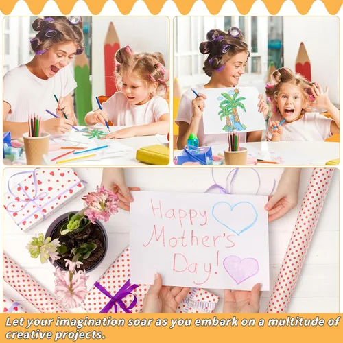 Miniatura 6 de 150 hojas de papel para acuarela a granel, papel de color blanco para estudiantes de pintura, adultos, artistas, dibujo - 65LB/180GSM papel de arte