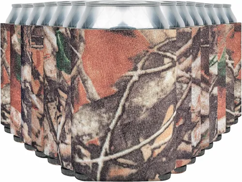 Miniatura 49 de Fundas enfriadoras de latas de cerveza en blanco (paquete de 14) fundas enfriadoras de latas de cerveza con aislamiento suave - Fundas negras lisas