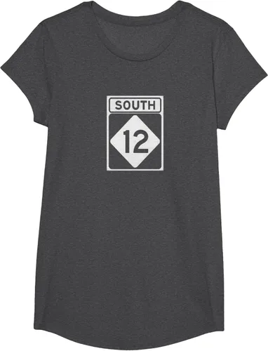 Miniatura 75 de Highway 12 South NC Outer Banks North Carolina Hwy - Camiseta, Negro, S