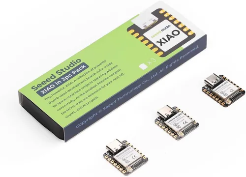 Miniatura 14 de Seeed Studio XIAO ESP32 S3 Sense - Wi-Fi de 2.4 GHz, BLE 5.0, sensor de cámara OV2640, micrófono digital, PSRAM de 8 MB, flash de 8 MB, carga