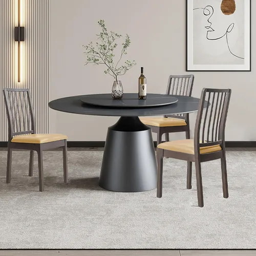 Miniatura 5 de Dimatic Juego de 2 fundas de asiento para silla, de piel sintética, impermeables, fundas elásticas para sillas de comedor, fundas protectoras