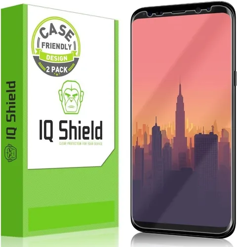 Miniatura 12 de IQShield Paquete de 2 protectores de pantalla para Samsung Galaxy S22, fácil instalación, antiarañazos, antiburbujas, película de TPU transparente